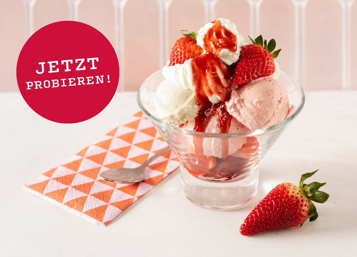 Unser Erdbeer-Becher – Jetzt probieren!