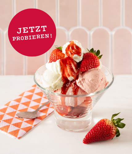 Unser Erdbeer-Becher – Jetzt probieren!