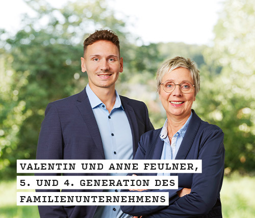 Geschäftsführung Valentin und Anne Feulner